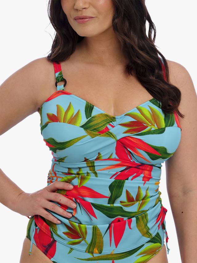 

Топ-танкини Pichola с каркасом Fantasie, Aqua/Multi