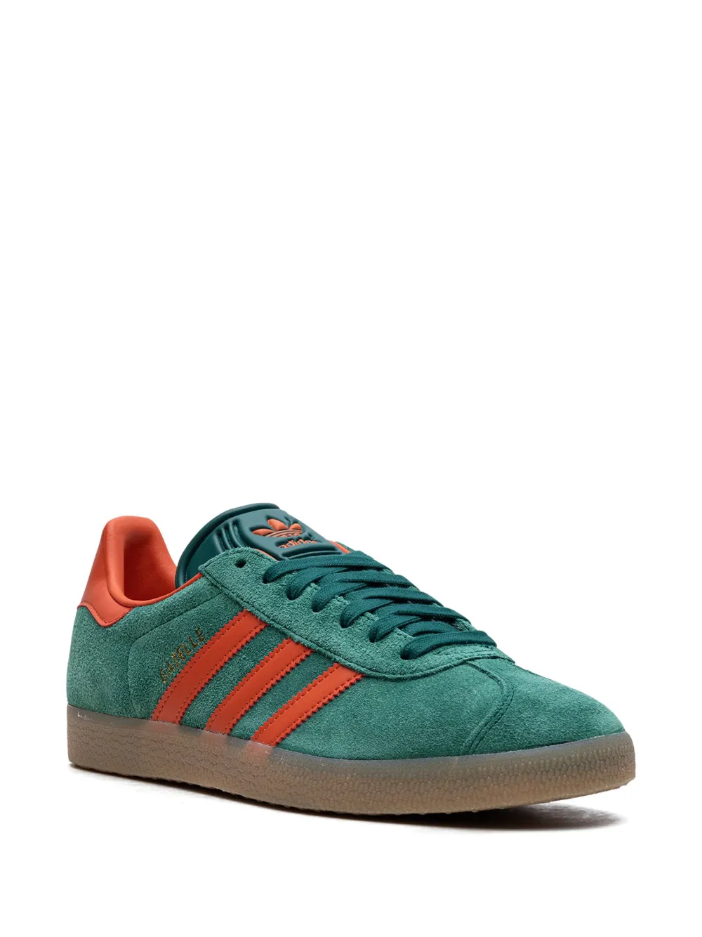 Кроссовки Gazelle Collegiate Green Adidas, зеленый — фото 2