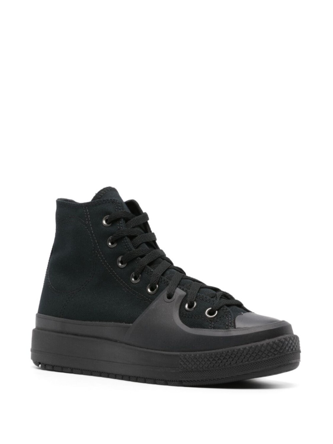 Converse высокие кеды Chuck Taylor All Stars Construct, черный — фото 2