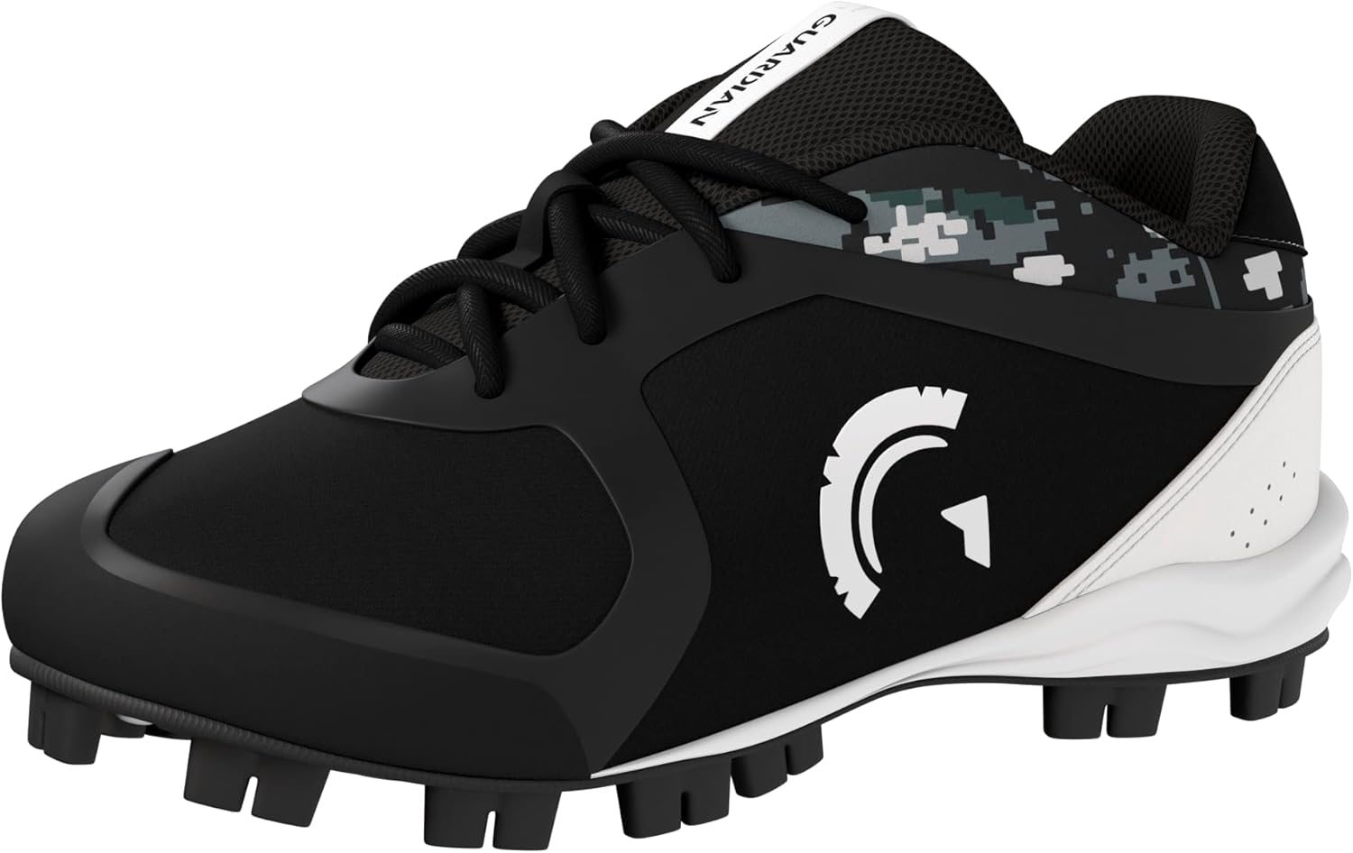 

Бейсбольные и софтбольные бутсы Guardian с низким верхом для мальчиков и девочек Guardian Baseball, белый/черный/серый