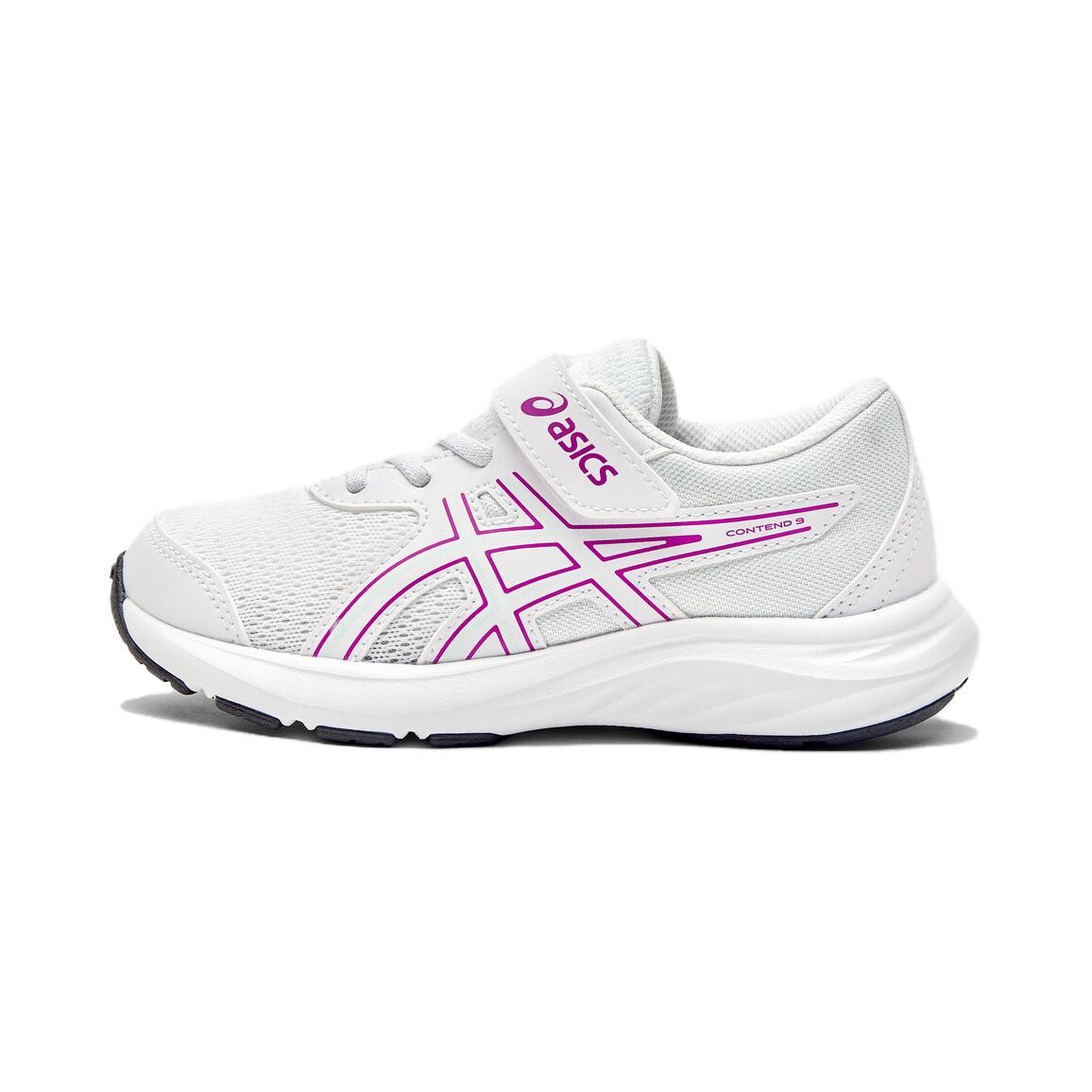 

Детские кроссовки CONTEND 9 PS Low-top белые/фиолетовые Asics, фиолетовый