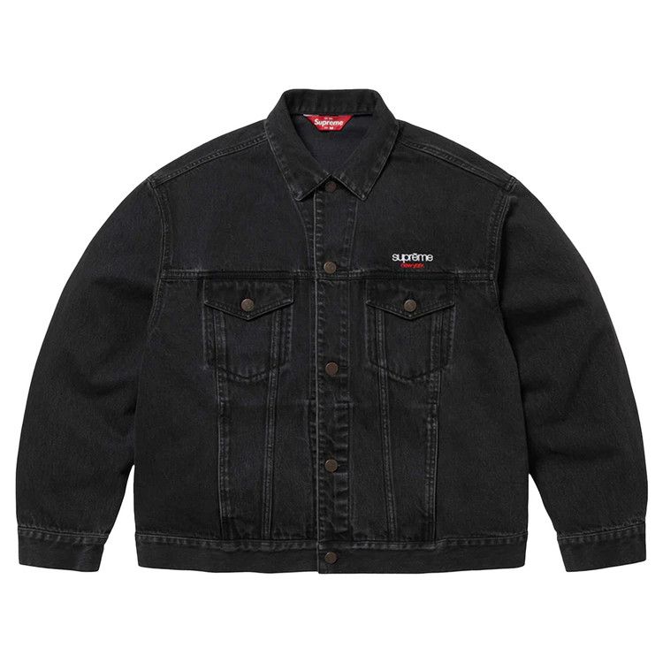 

Куртка Supreme Denim Trucker Jacket, Black