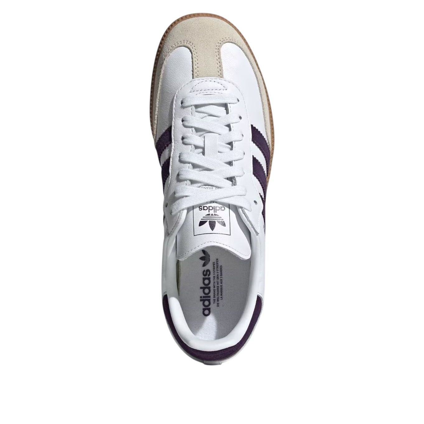 Кроссовки (WMNS) adidas Samba 'Cloud White Alumina' — фото 2