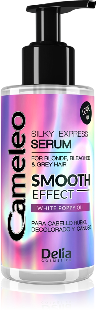 

Cameleo Smooth Effect восстанавливающая сыворотка для светлых и седых волос Delia Cosmetics, 145 мл