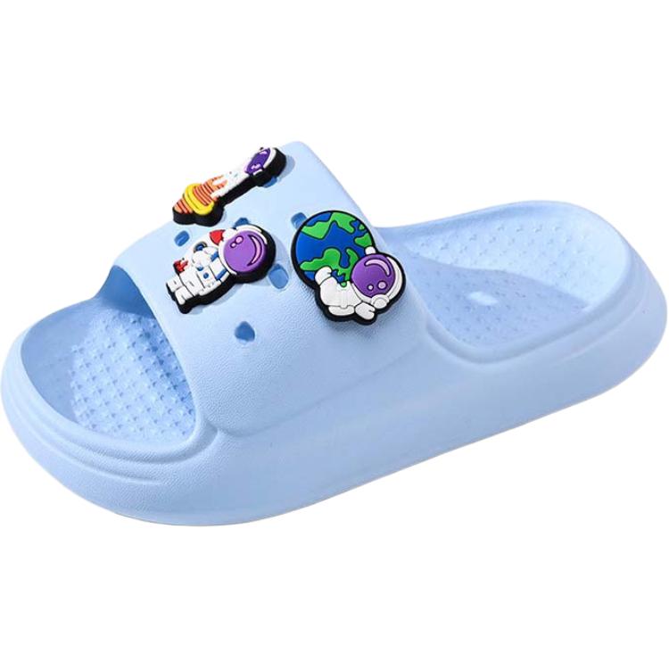 

Детские тапочки с противоскользящей подошвой, износостойкие и дышащие ABC KIDS, синий