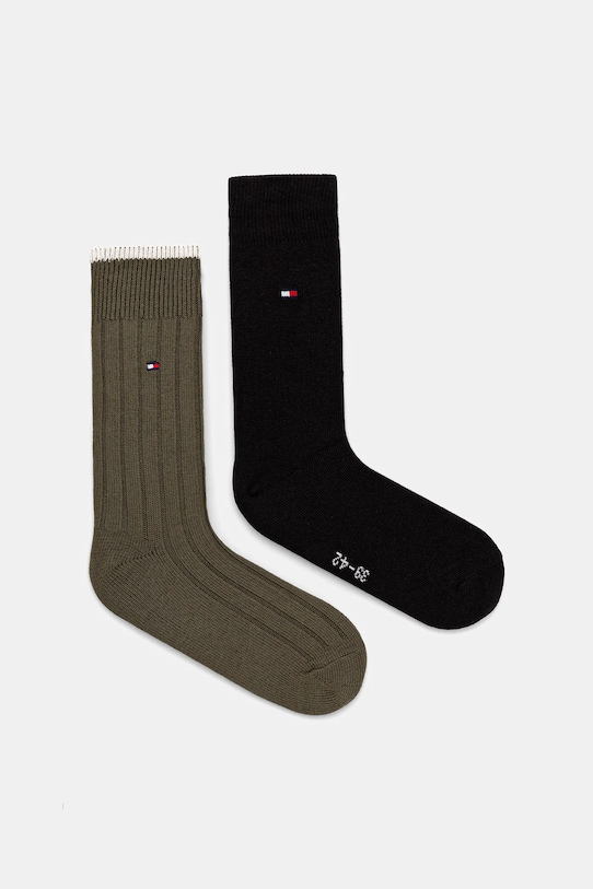 

Носки 2 пары Tommy Hilfiger, зеленый