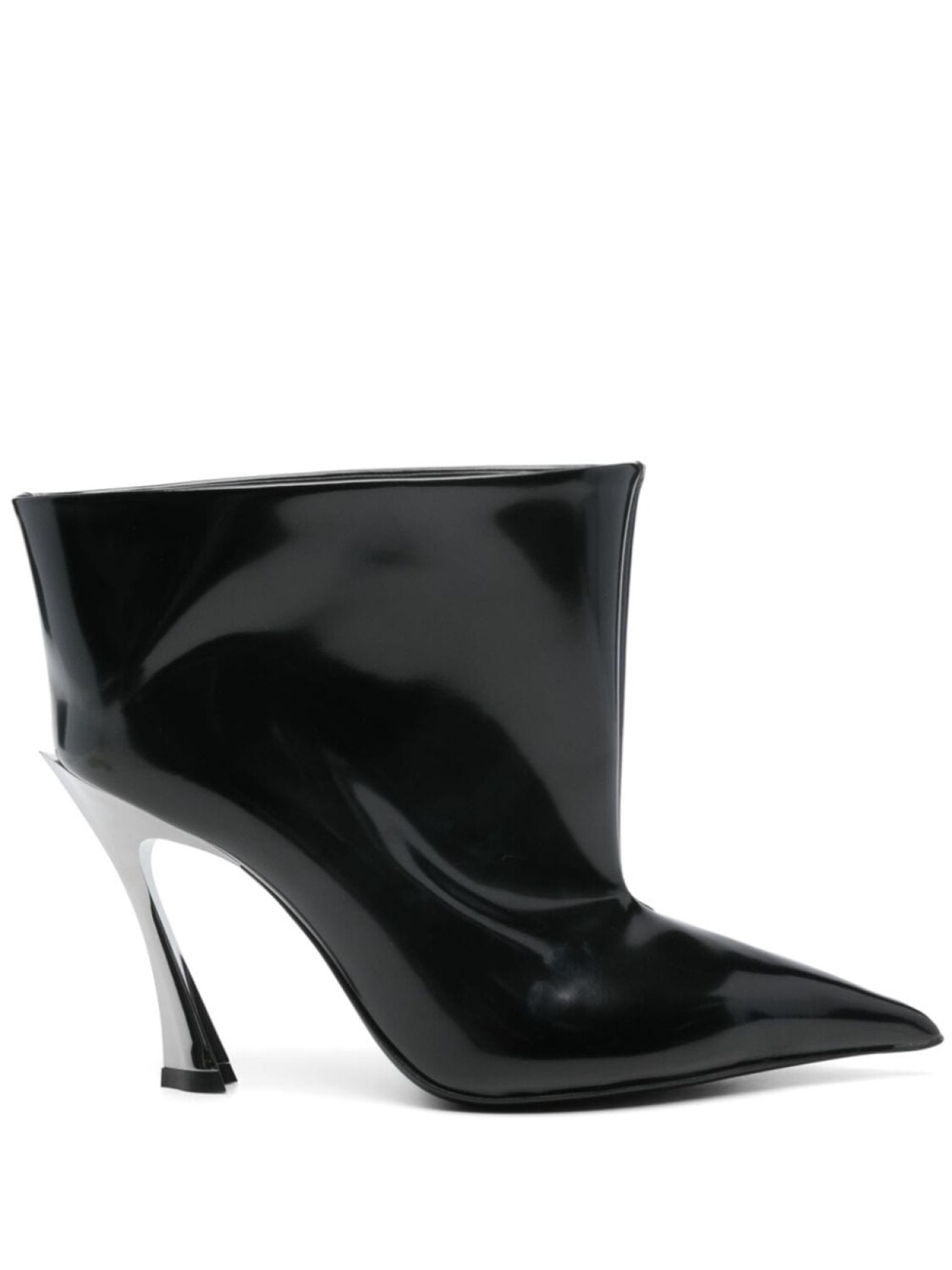 

95-миллиметровые ботинки Fang Mugler, черный