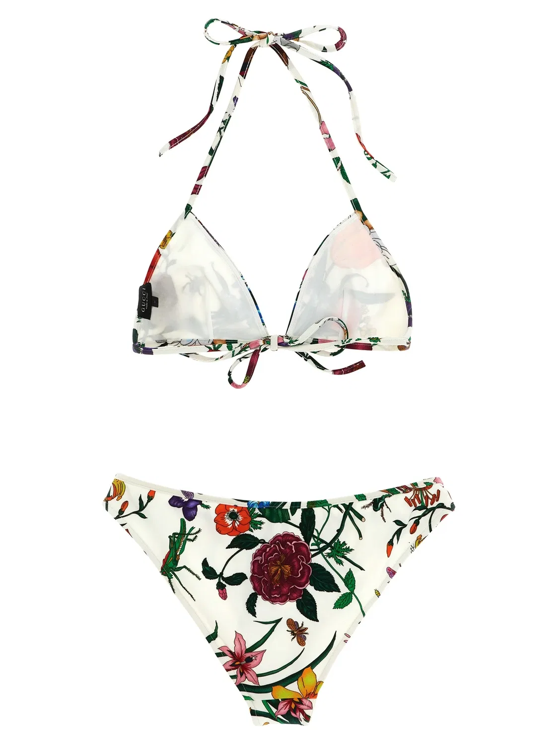 Бикини Gucci Flora, оригинальный дизайн, белый — фото 2