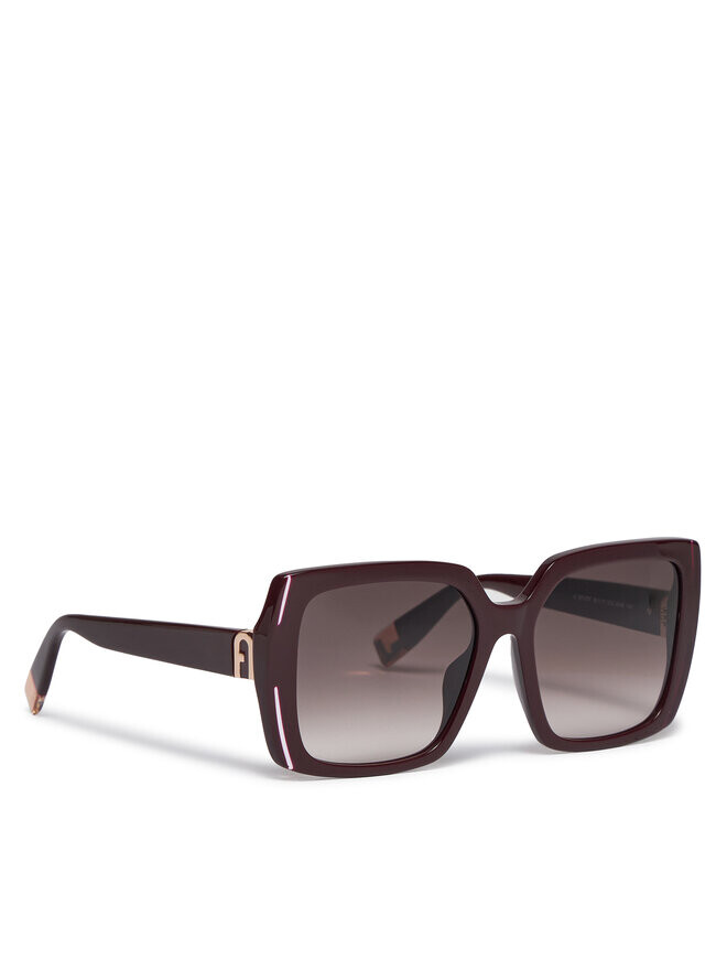 

Солнцезащитные очки Sunglasses Sfu707 Furla, темно-красный