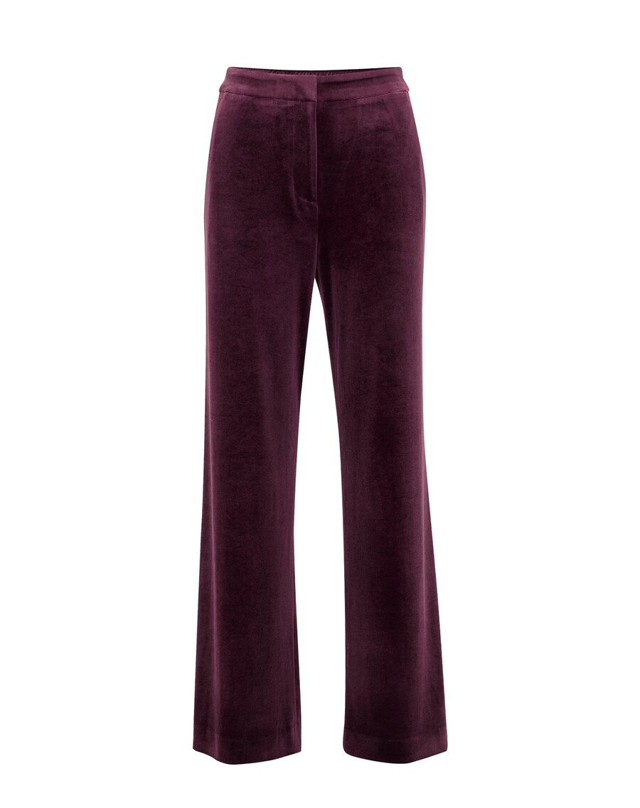 

Тканевые брюки WE Fashion Wide leg Pants, фиолетовый