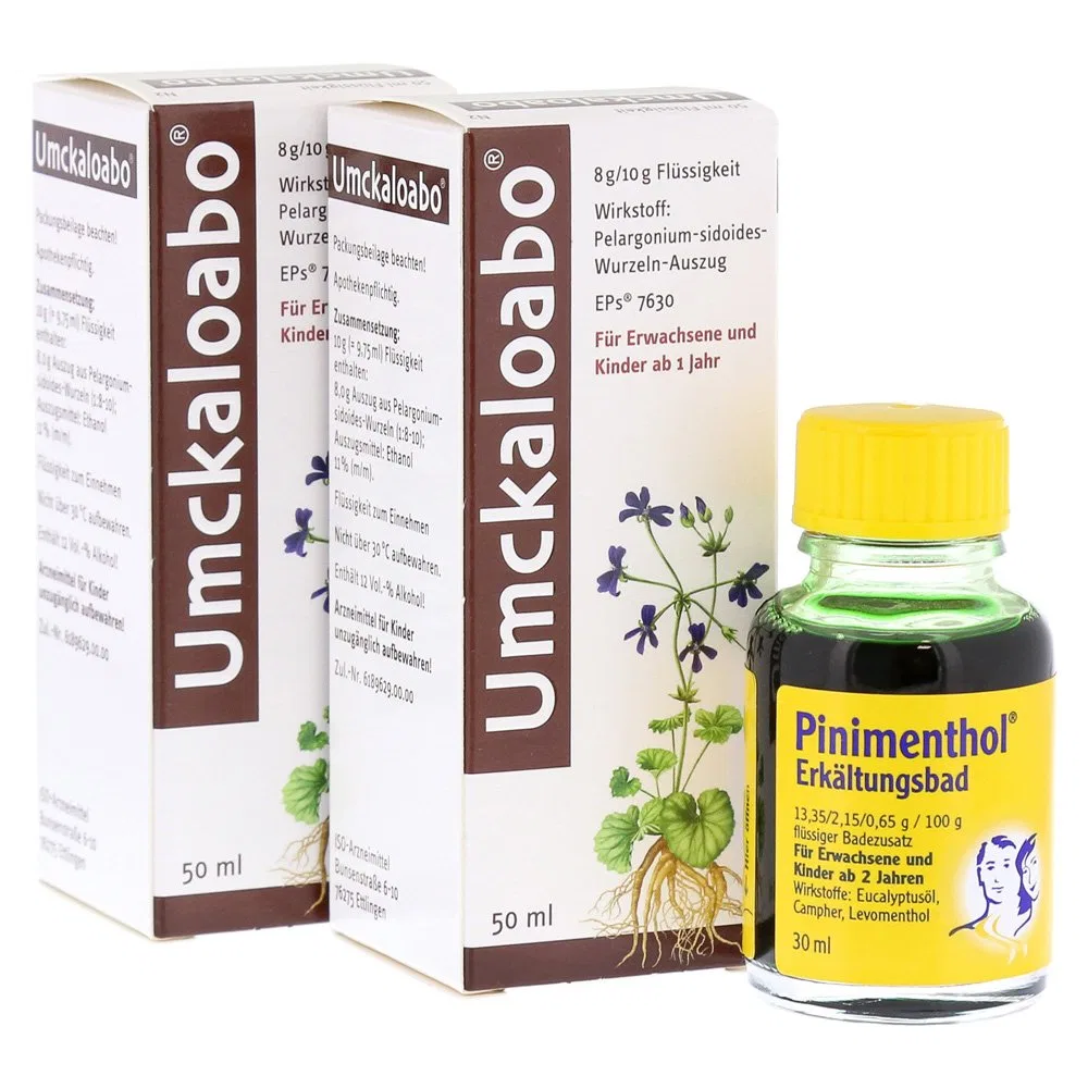 Набор для ванны Umckaloabo и Pinimenthol Umckaloabo