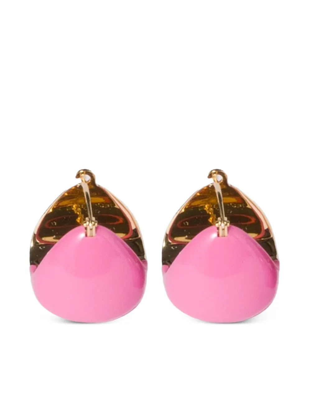 

Серьги-кольца в двух цветах MIU MIU, золотой