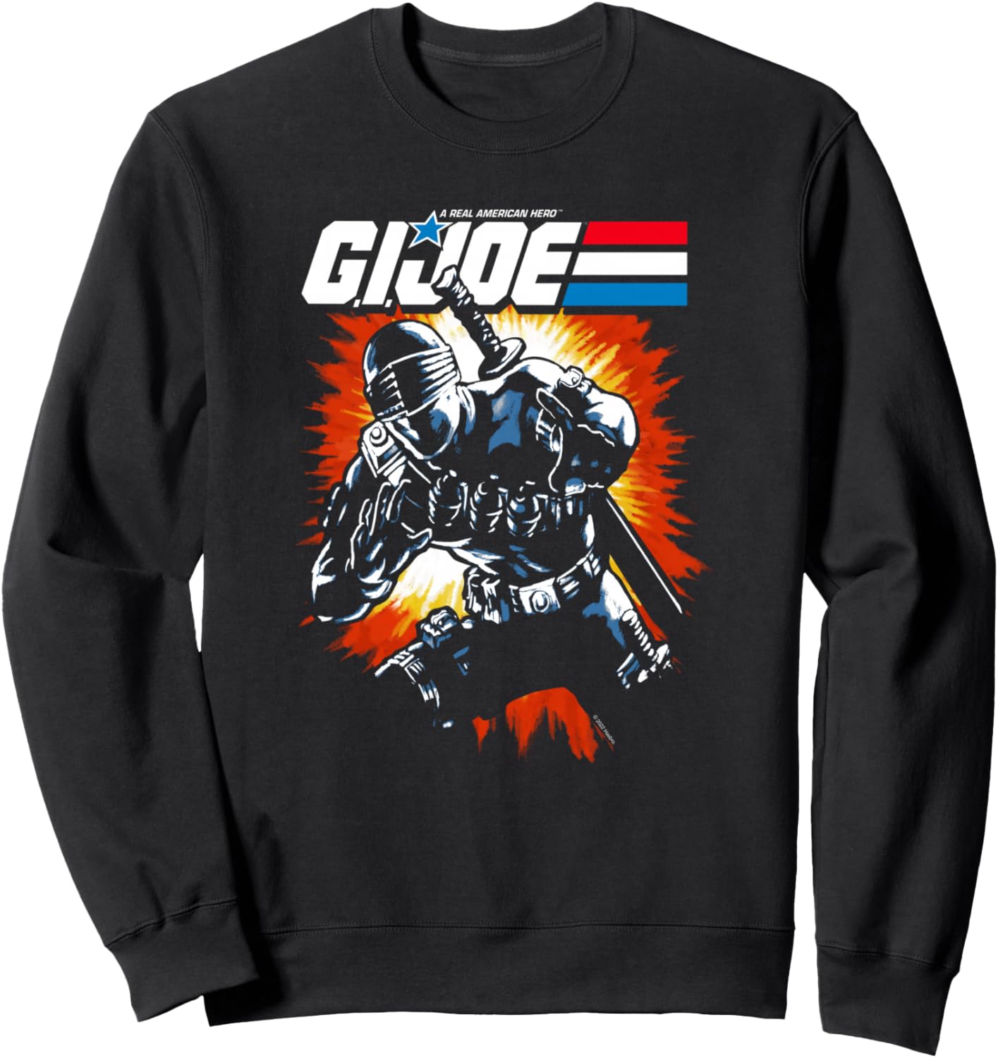 

Толстовка с изображением постера «GI Joe: Настоящий американский герой» с изображением Снейк Айза, черная G. I. Joe, Черный, Толстовка с изображением постера «GI Joe: Настоящий американский герой» с изображением Снейк Айза, черная G. I. Joe