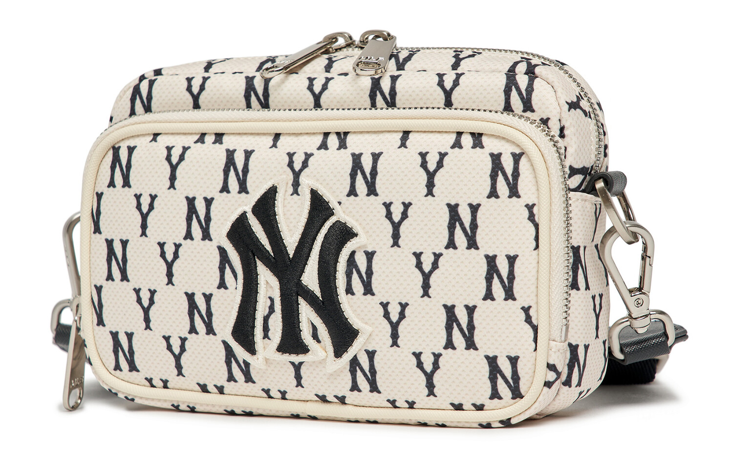 

Сумка через плечо унисекс MLB Monogram Collection, Черно-белый