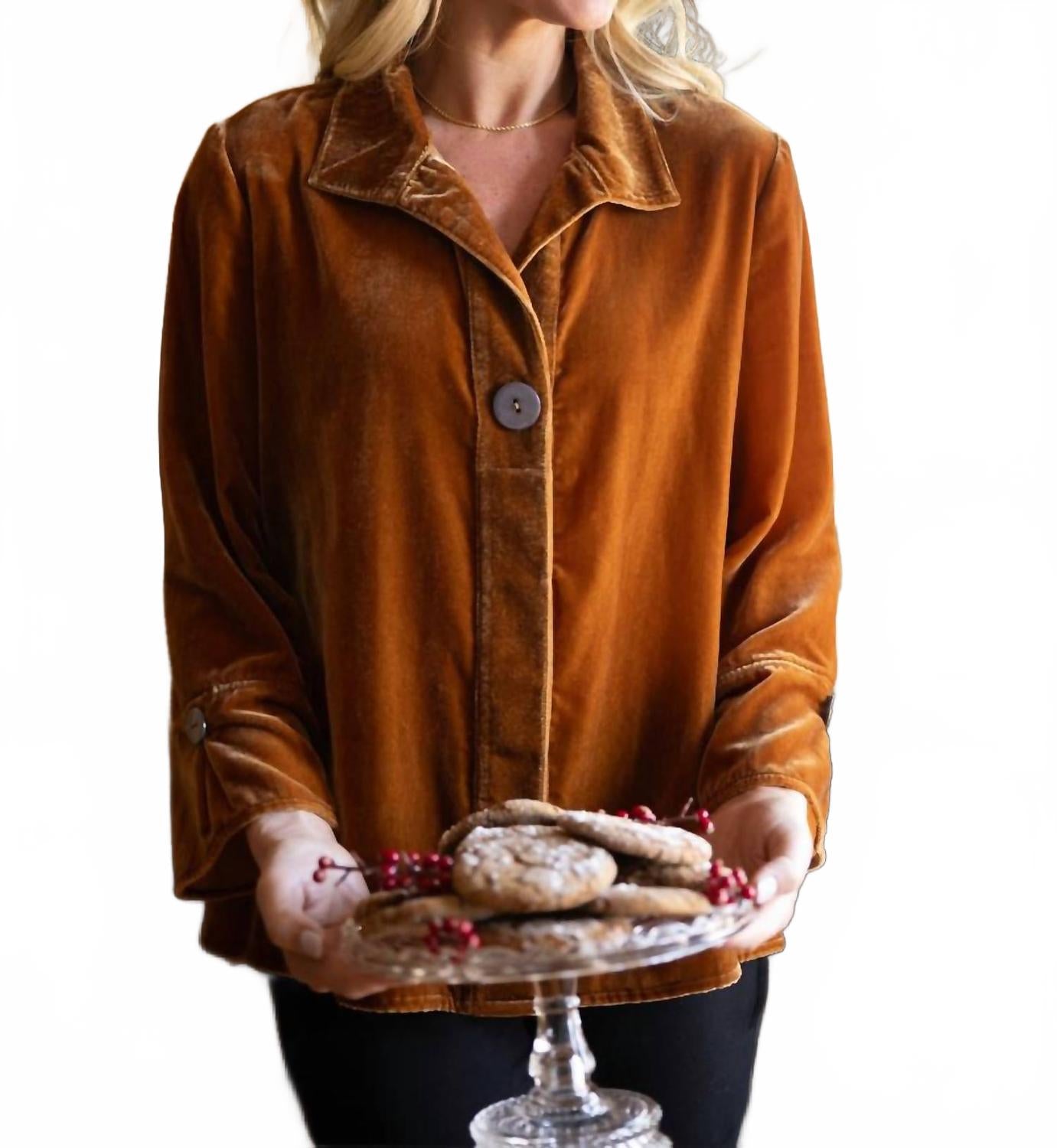 

Вельветовый топ в имбирном цвете Habitat, Ginger
