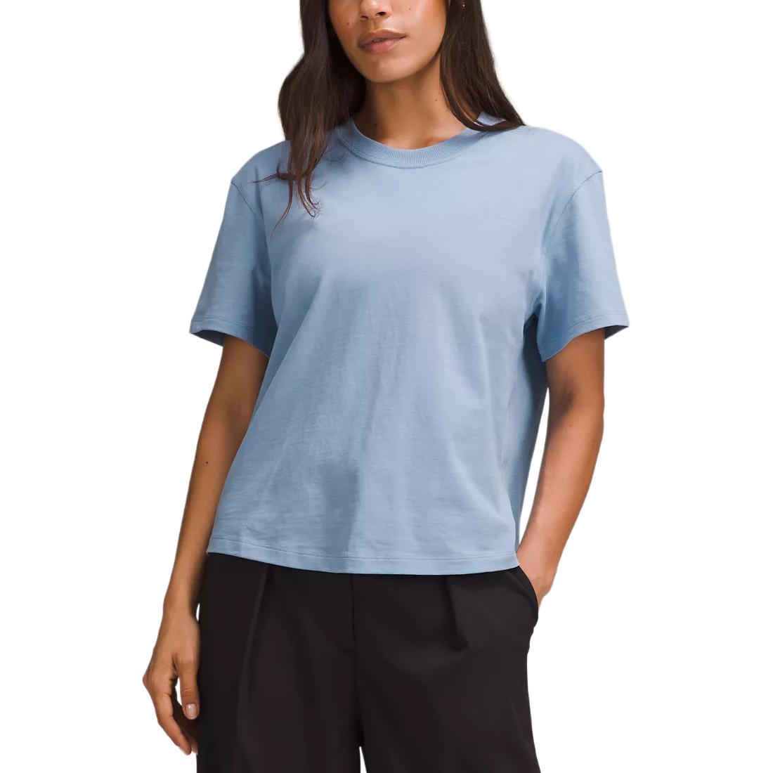 

Футболка свободного кроя женская Lululemon, синий