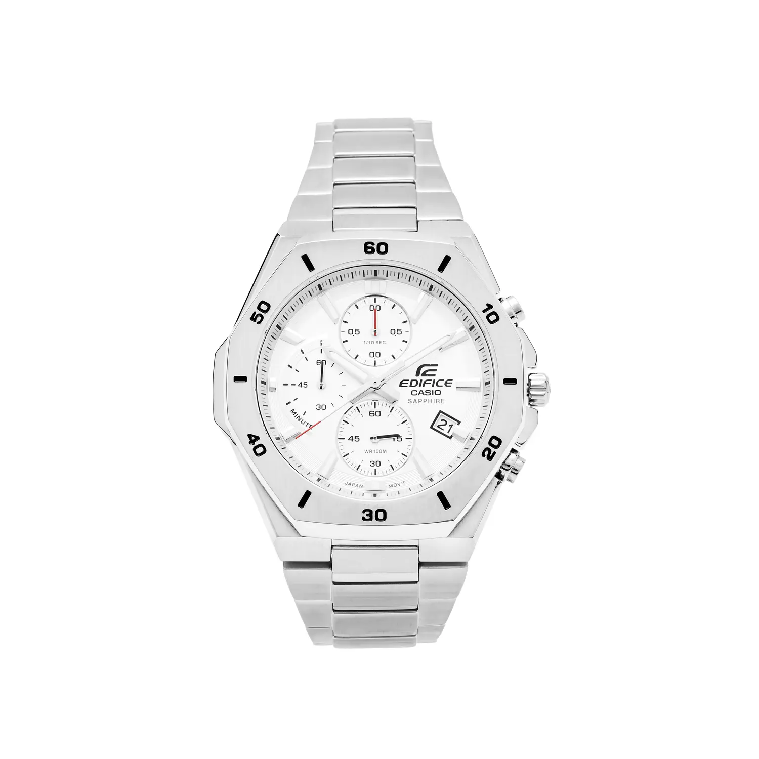 

CASIO Часы Men EDIFICE Silver Watch EFB-680D-7AV