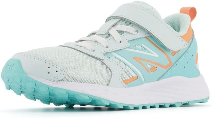 

Кроссовки New Balance детские унисекс Fresh Foam 650 V1 с эластичными шнурками и верхней застежкой, персик