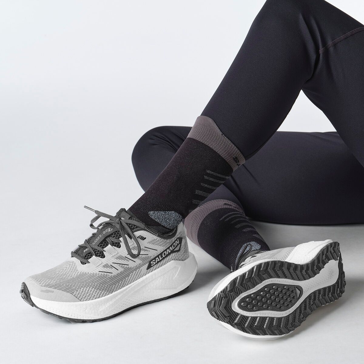 Беговые кроссовки Aero Blaze 3 GRVL Salomon, мультиколор — фото 3