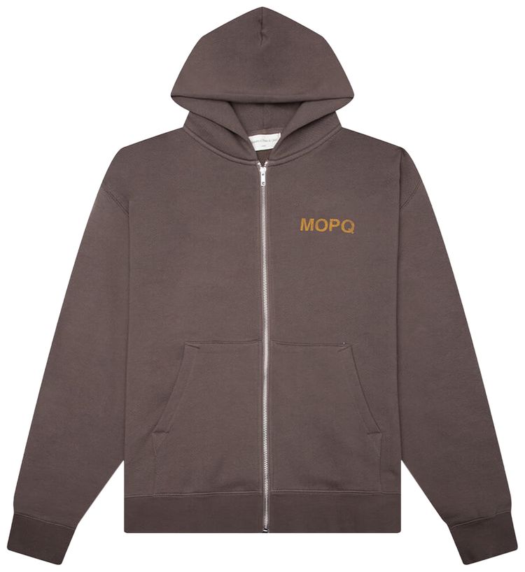 

Museum of Peace & Quiet Толстовка на молнии «Музей мира и тишины Кастелли», коричневая