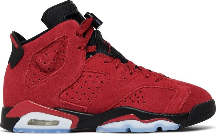 

Кроссовки Air Jordan 6 Retro GS 'Toro Bravo', красный