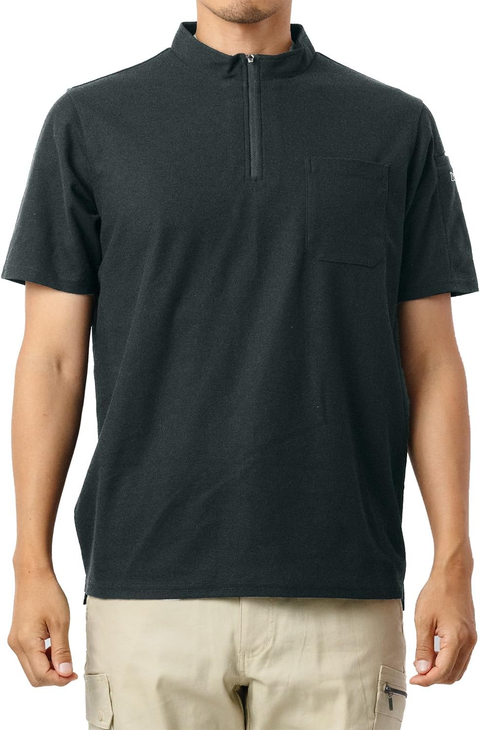 

Футболка-поло Esho 6903 с коротким рукавом (на молнии). Быстросохнущая, с защитой от УФ-излучения, дезодорирующая, из быстросохнущего пике Ation