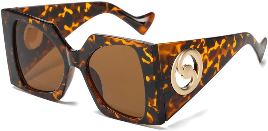 

Ретро солнцезащитные очки для женщин и мужчин, дорожные солнцезащитные очки, женские солнцезащитные очки с защитой от УФ-излучения UV400, мужские очки класса люкс TKKTLLT, Leopard