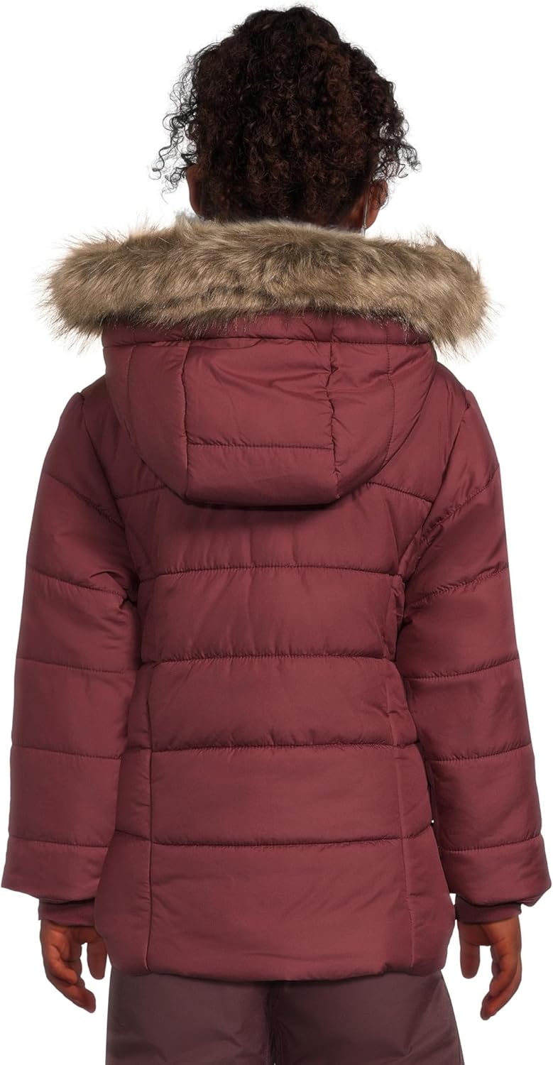 Куртка Katelyn Crest III Hooded Jacket от Columbia girls, Rich Wine — фото 2