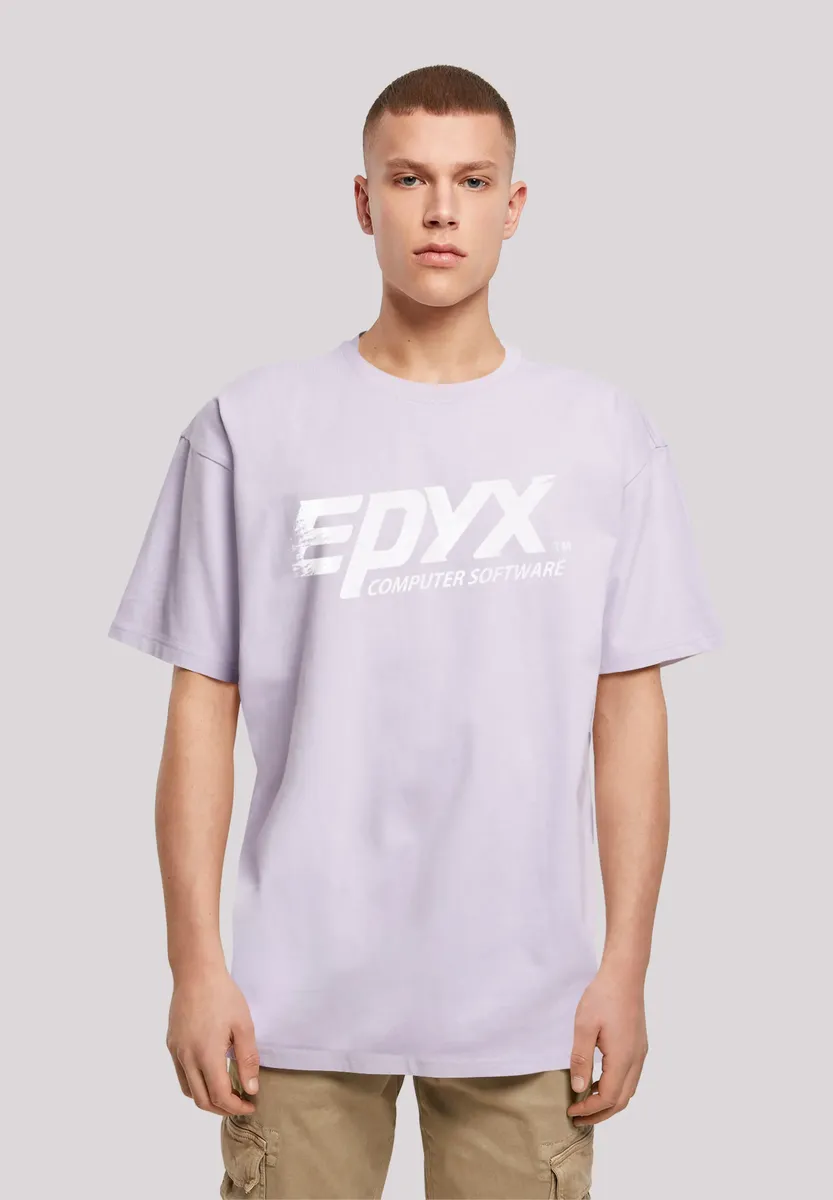 

F4NT4STIC Футболка "EPYX Logo WHT", принт, цвет Lilac