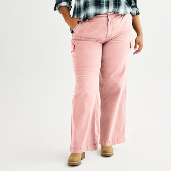 

Брюки-карго больших размеров Sonoma Goods For Life, цвет lea lavender