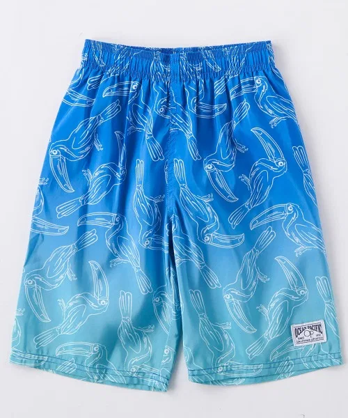 Плавки детские Ocean Pacific с птичьим узором, синие