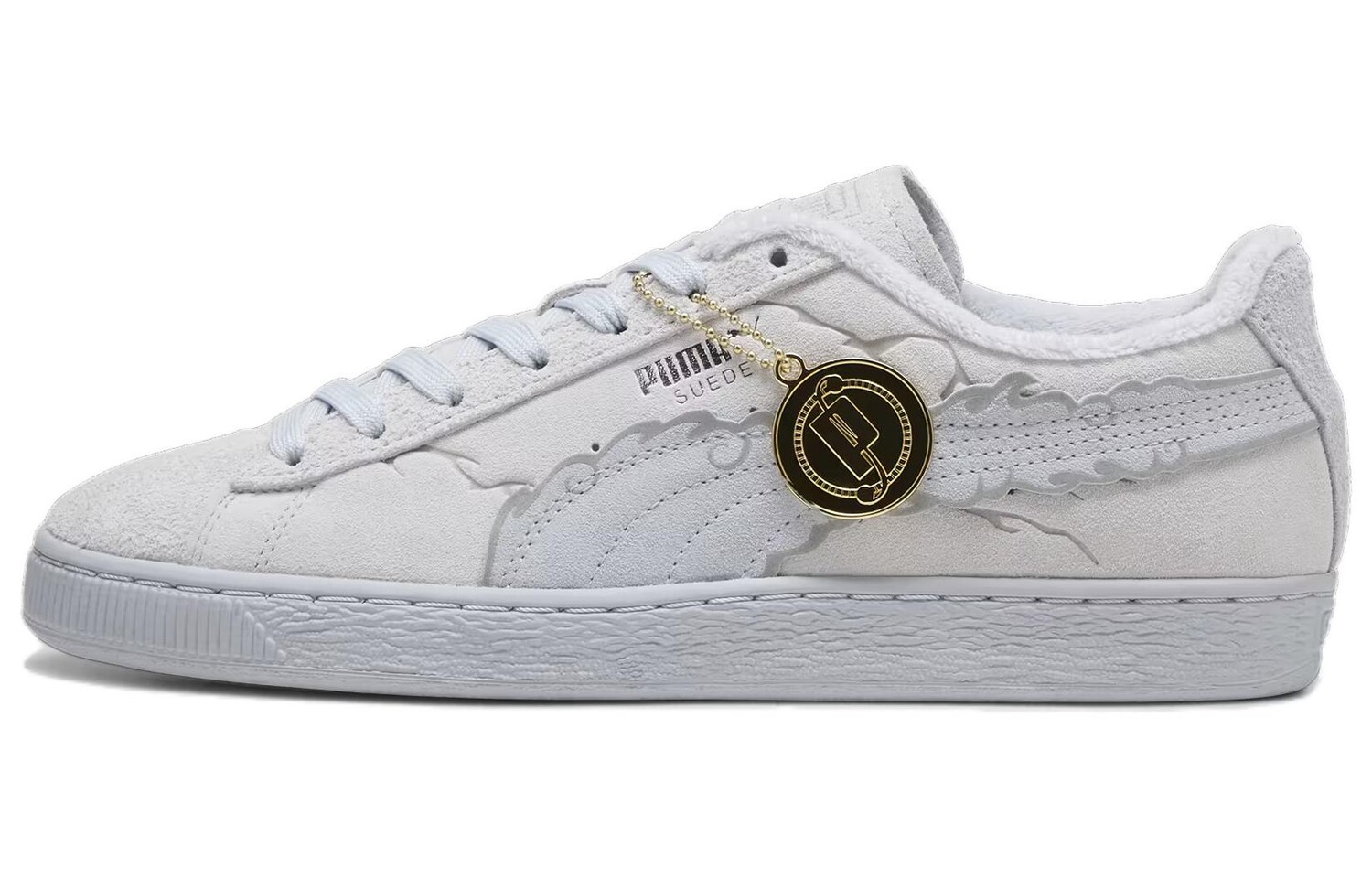 

Мужские замшевые кроссовки для скейтбординга Puma, Белый