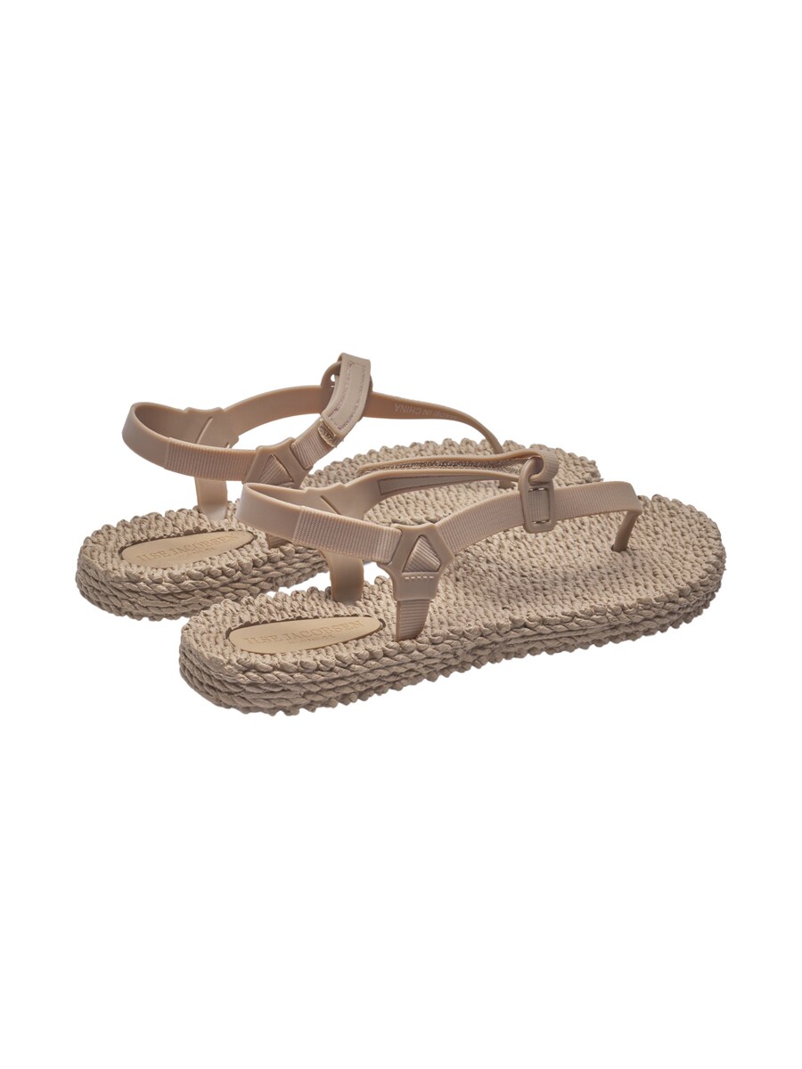 Сандалии с т-образным ремешком ILSE JACOBSEN T-Bar Sandals CHEERFUL14, бежевый — фото 4