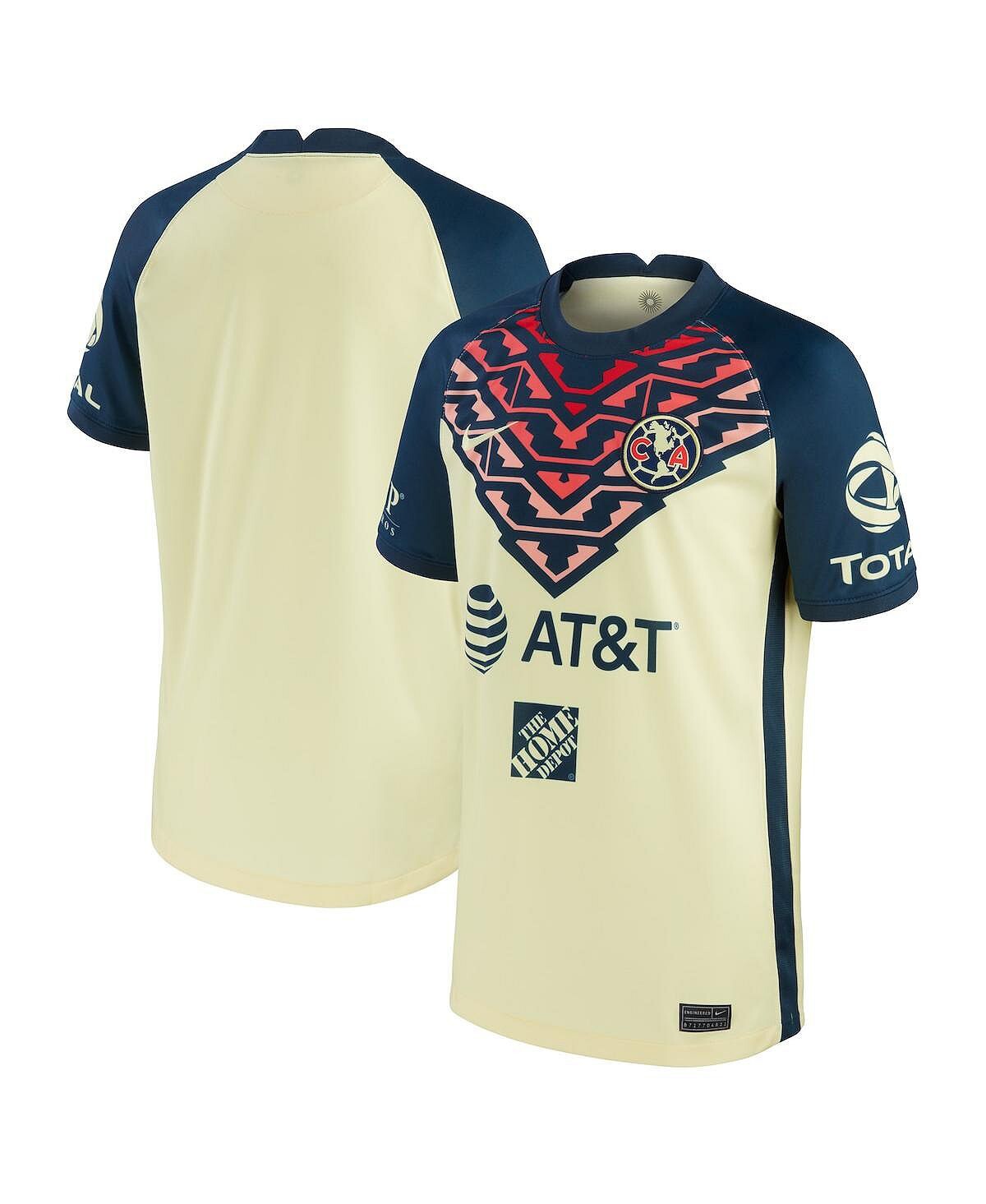 

Реплика домашнего стадиона Big Boys Yellow Club America 2021/22 Nike
