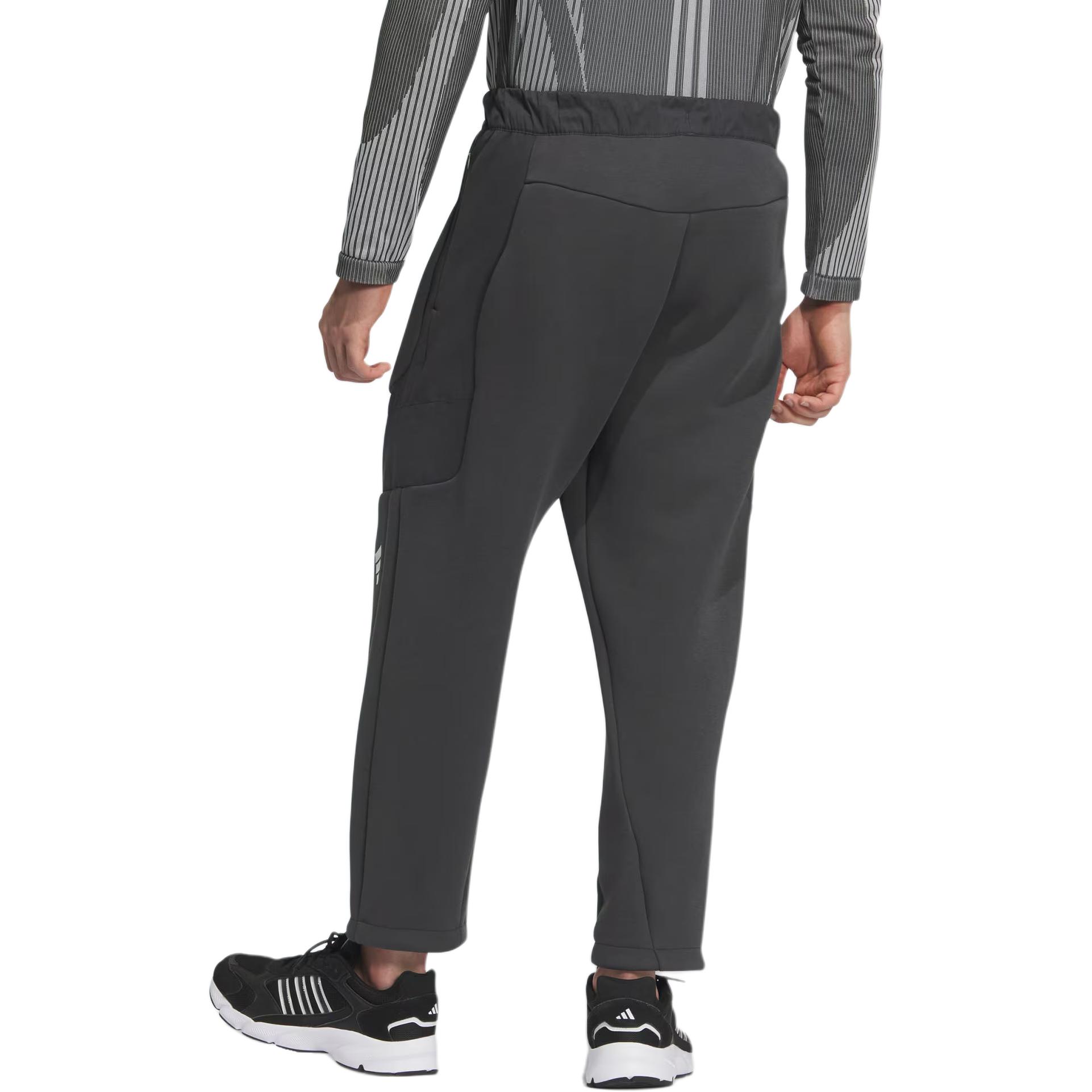 Футболка FW24 FUSTL P KN PT3 Повседневные брюки мужские Угольно-черный Adidas — фото 4