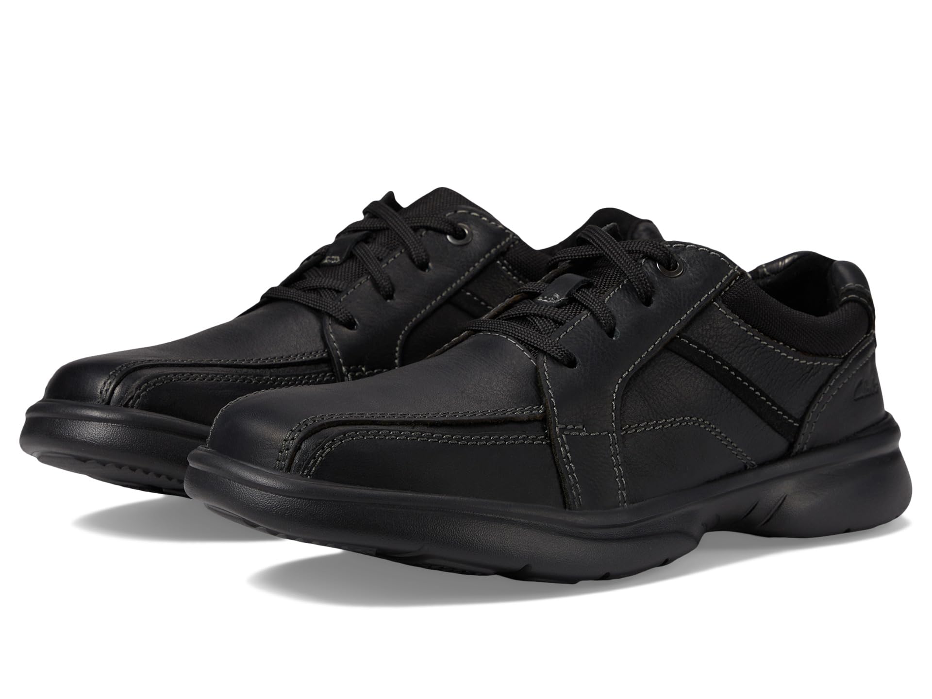 

Кроссовки Clarks Bradley Walk, Black Tumbled Leather