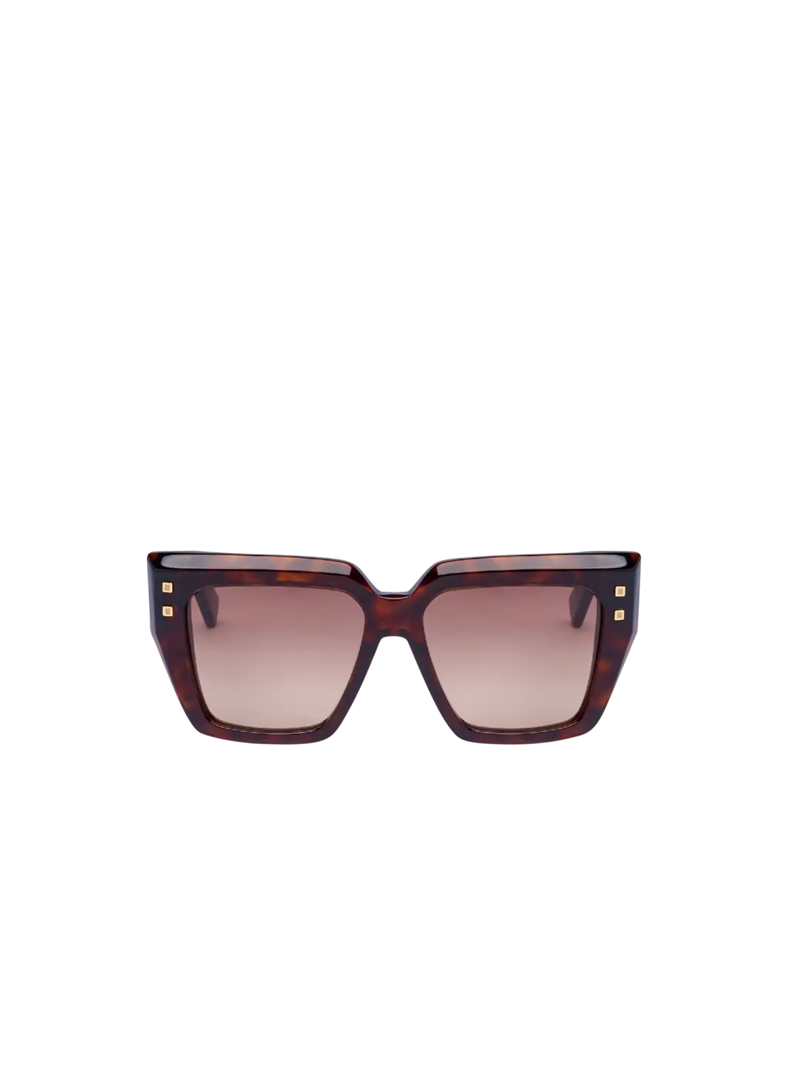 

Солнцезащитные очки B-Fame Balmain, коричневый/черный/красный