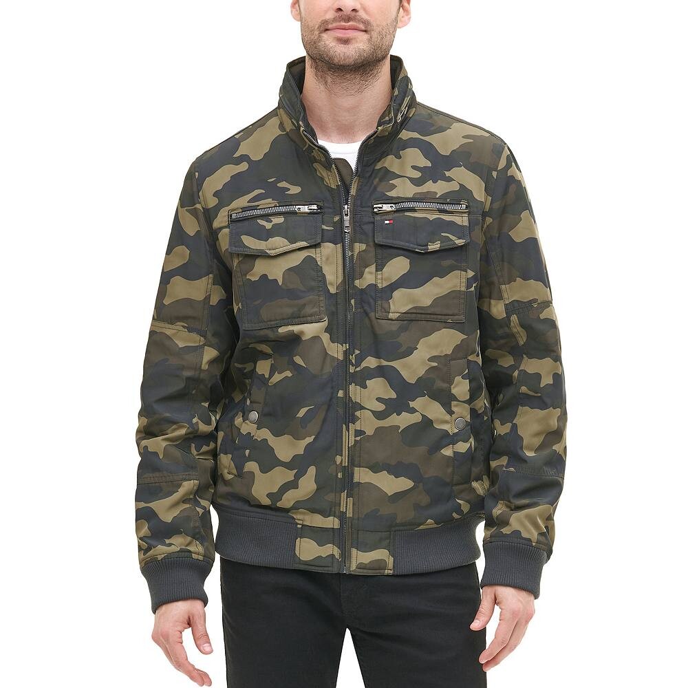 

Мужской легкий бомбер Tommy Hilfiger Performance, цвет Camouflage