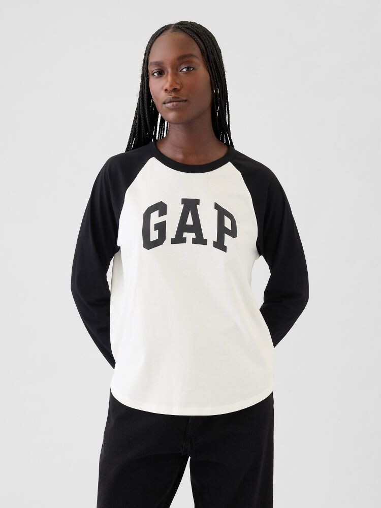 

Футболка с логотипом Gap, черный