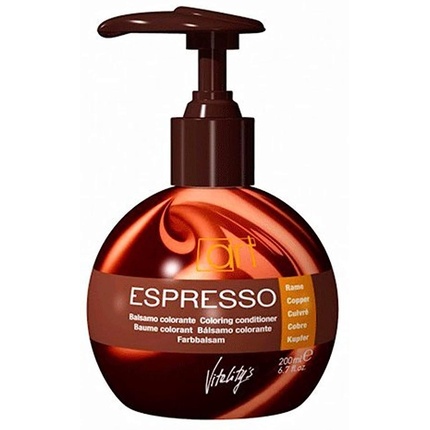 

Красящий кондиционер для волос с кератином Vitality's Espresso 6.7oz Copper