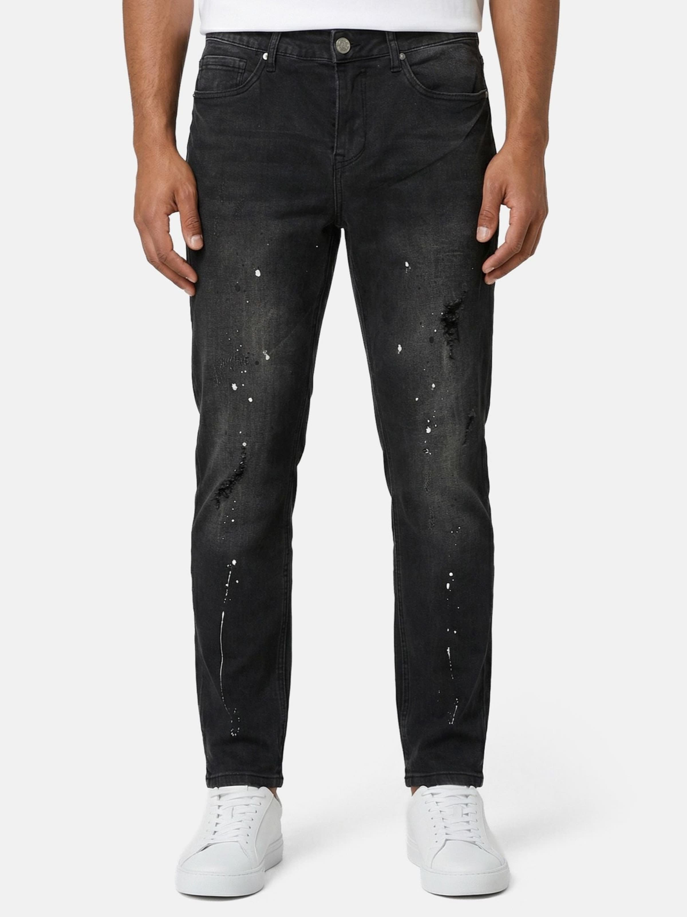 

Tazzio Джинсы Slim fit 'A110' в черном цвете