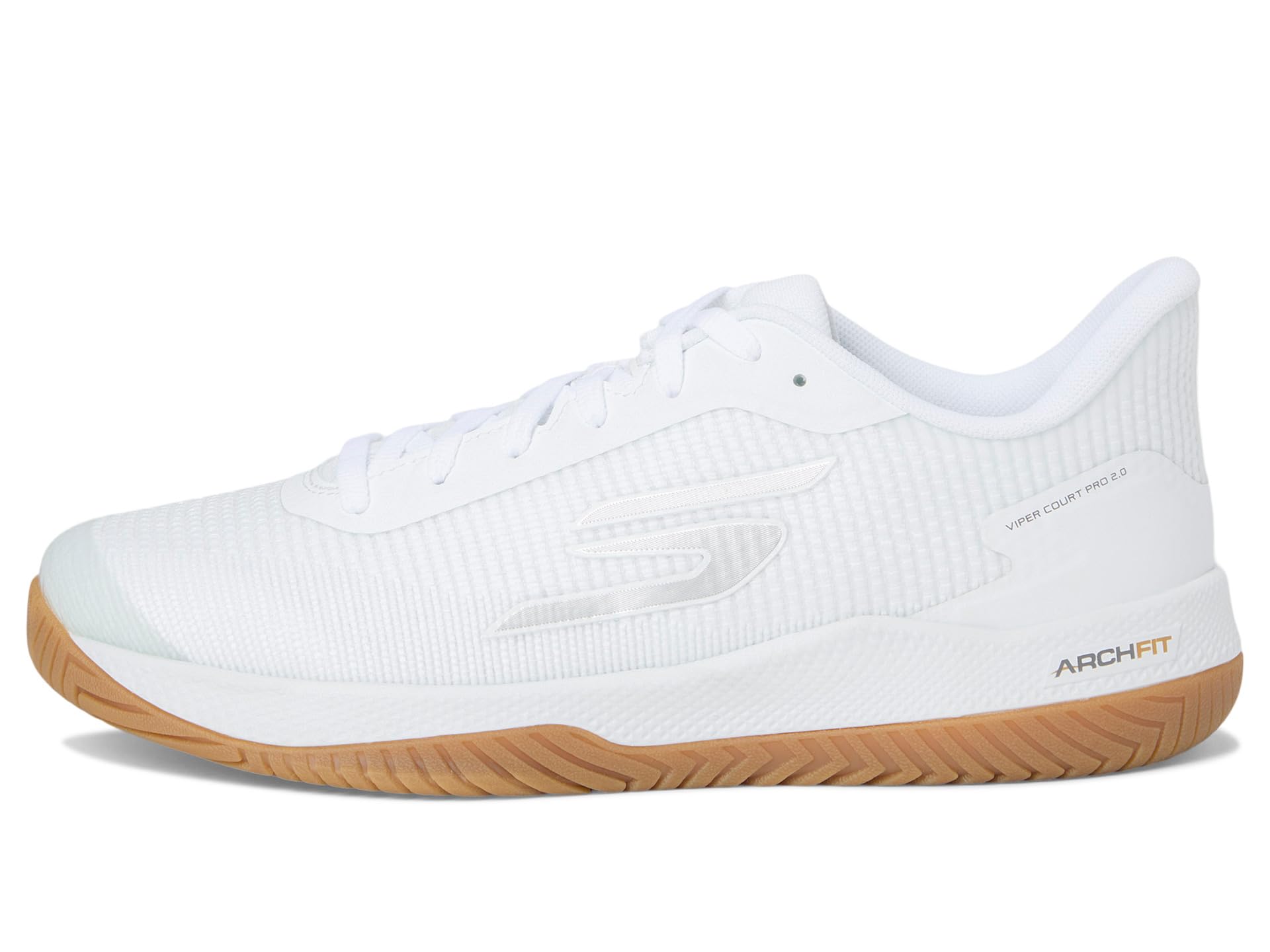 Кроссовки SKECHERS Pickleball Viper Court Pro 2.0 Sneaker, белый — фото 4