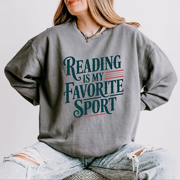 

Читать - мой любимый спорт, свитшот женский легкий garment dyed в полоску Simply Sage Market, Grey, Серый, Читать - мой любимый спорт, свитшот женский легкий garment dyed в полоску Simply Sage Market, Grey