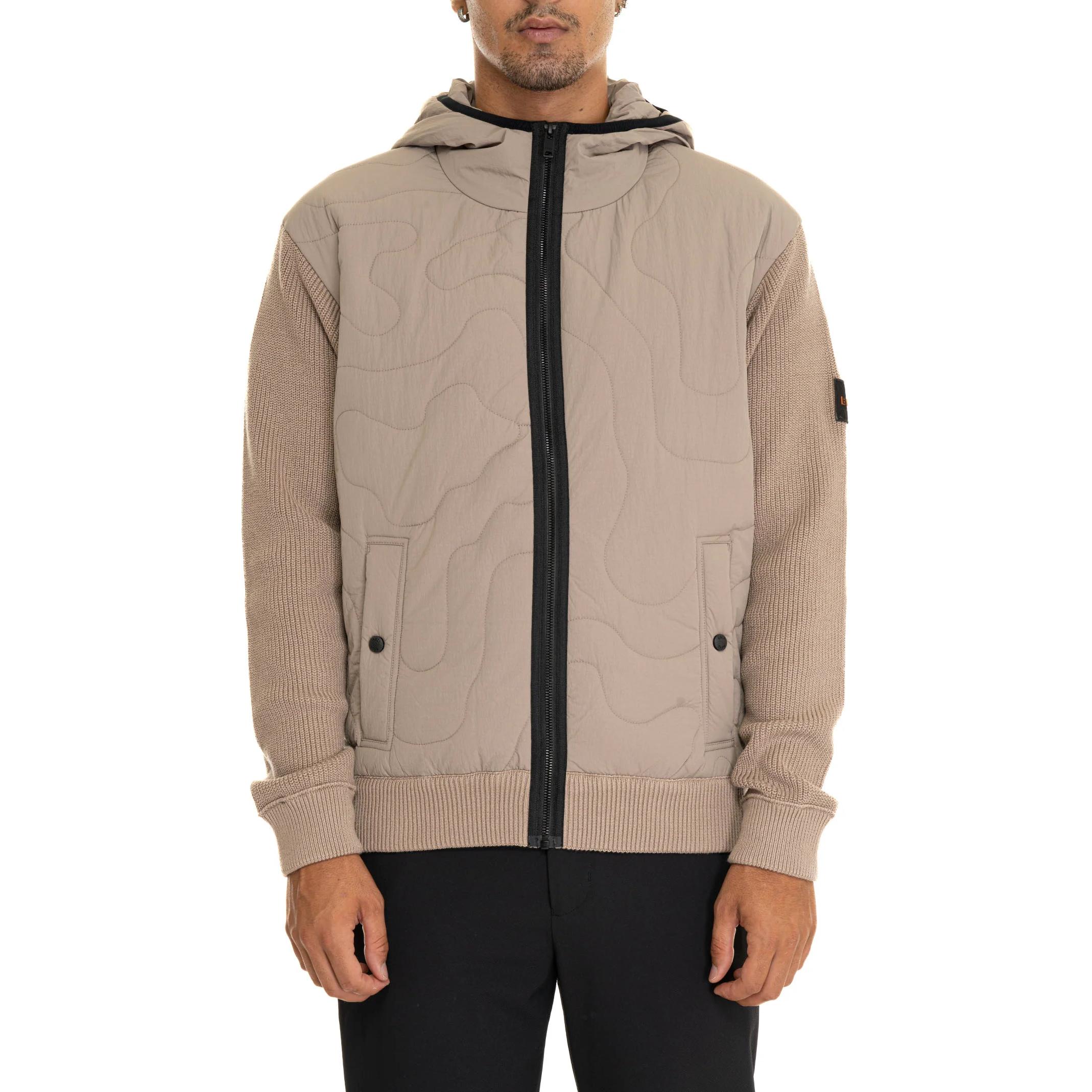 

HUGO BOSS Босс Калберо Вязаная Куртка, Light Umber