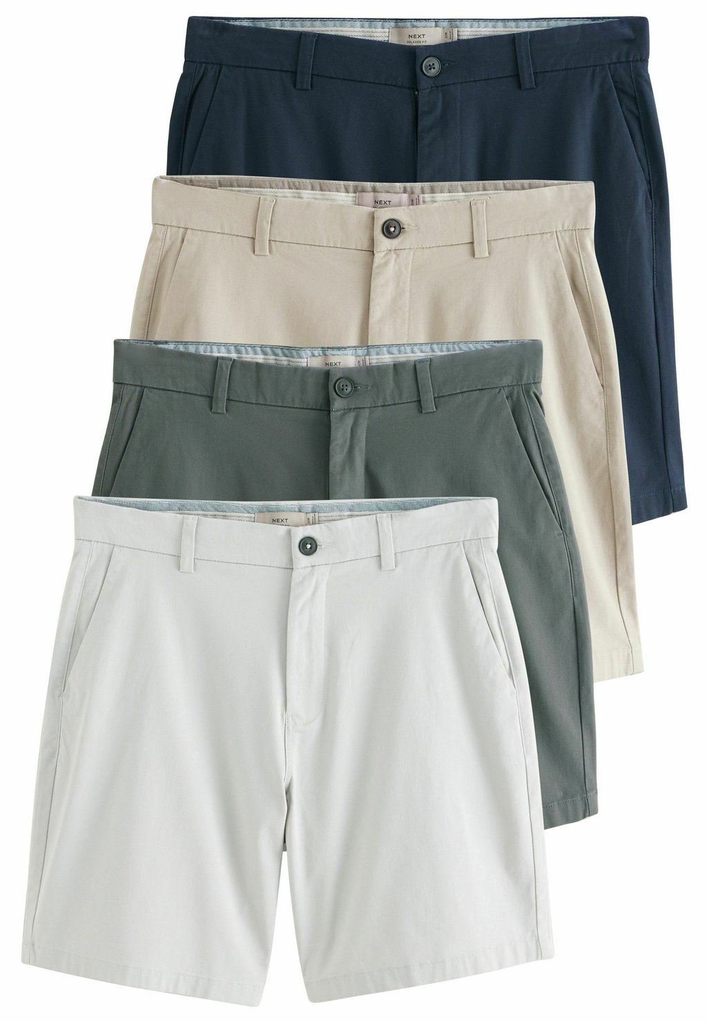 

Шорты STRETCH CHINO 4 PACK Next, серый