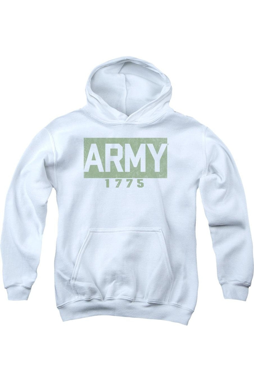 

U.S. ARMY Block Youth Толстовка с капюшоном Gildan, белый