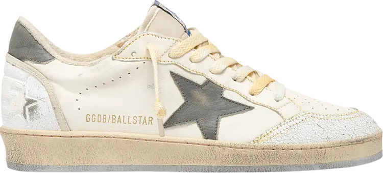 

Кроссовки Golden Goose Ball Star 'White Grey', белый
