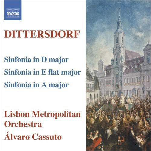 

CD диск Dittersdorf / Lisbon Metropolitan Orch / Cassuto: Sinfonias