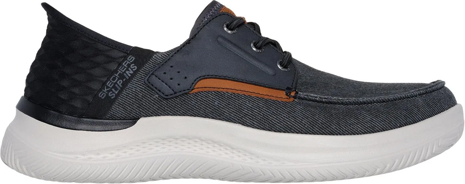 Мужские лоферы Skechers Hasting-Niko, черный — фото 4