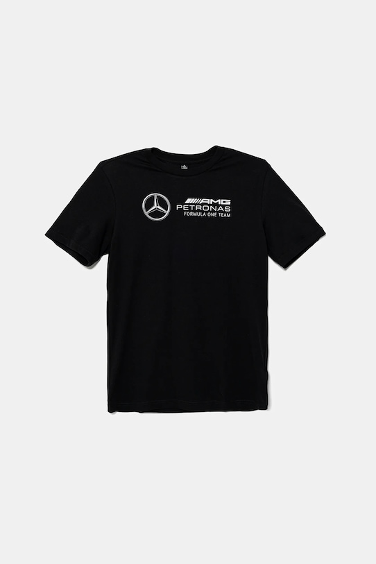 

Детская хлопковая футболка MERCEDES Adidas Performance, черный